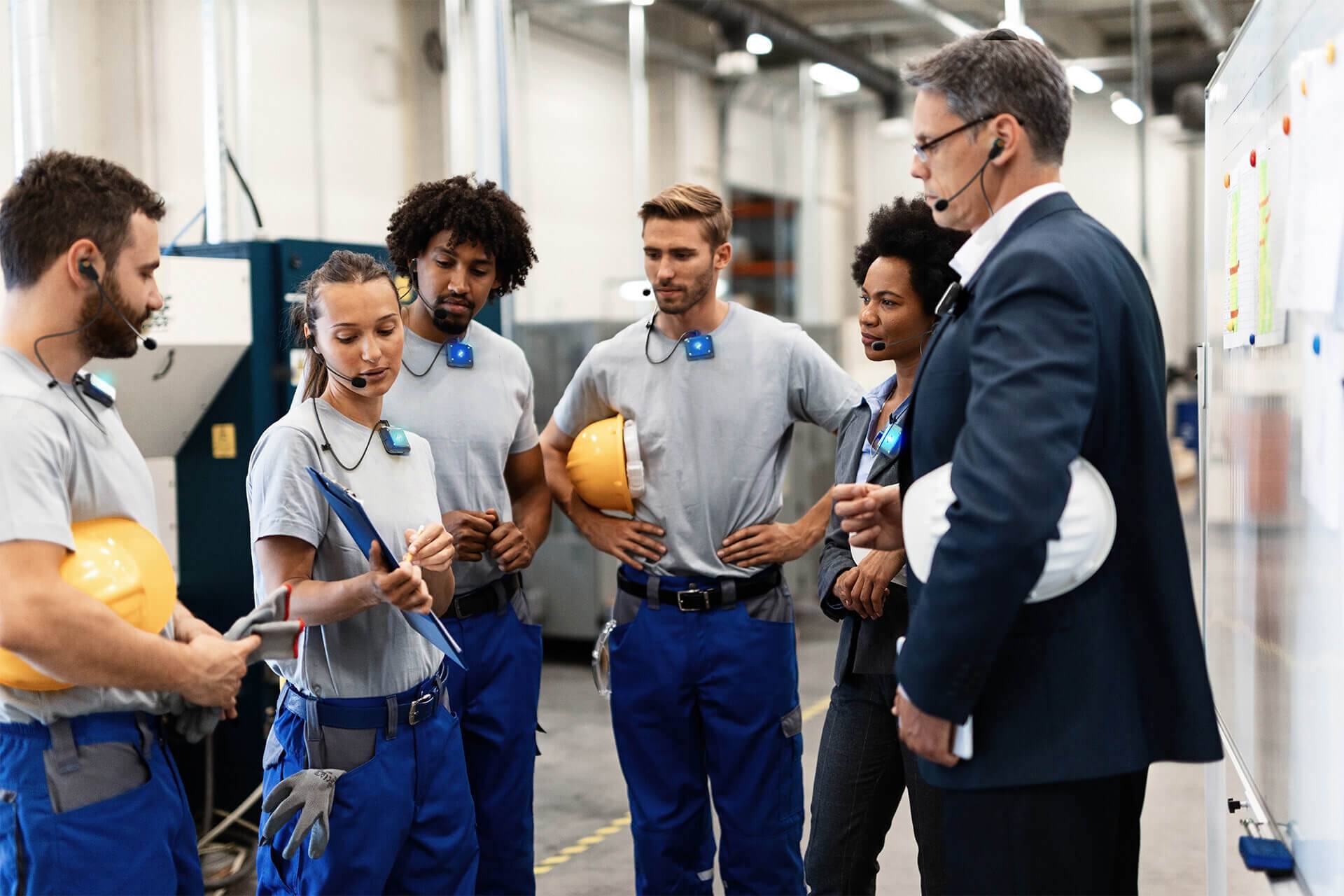 Solutions de communication pour les environnements industriels bruyants